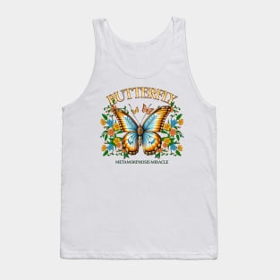 Colorful butterfly Tank Top